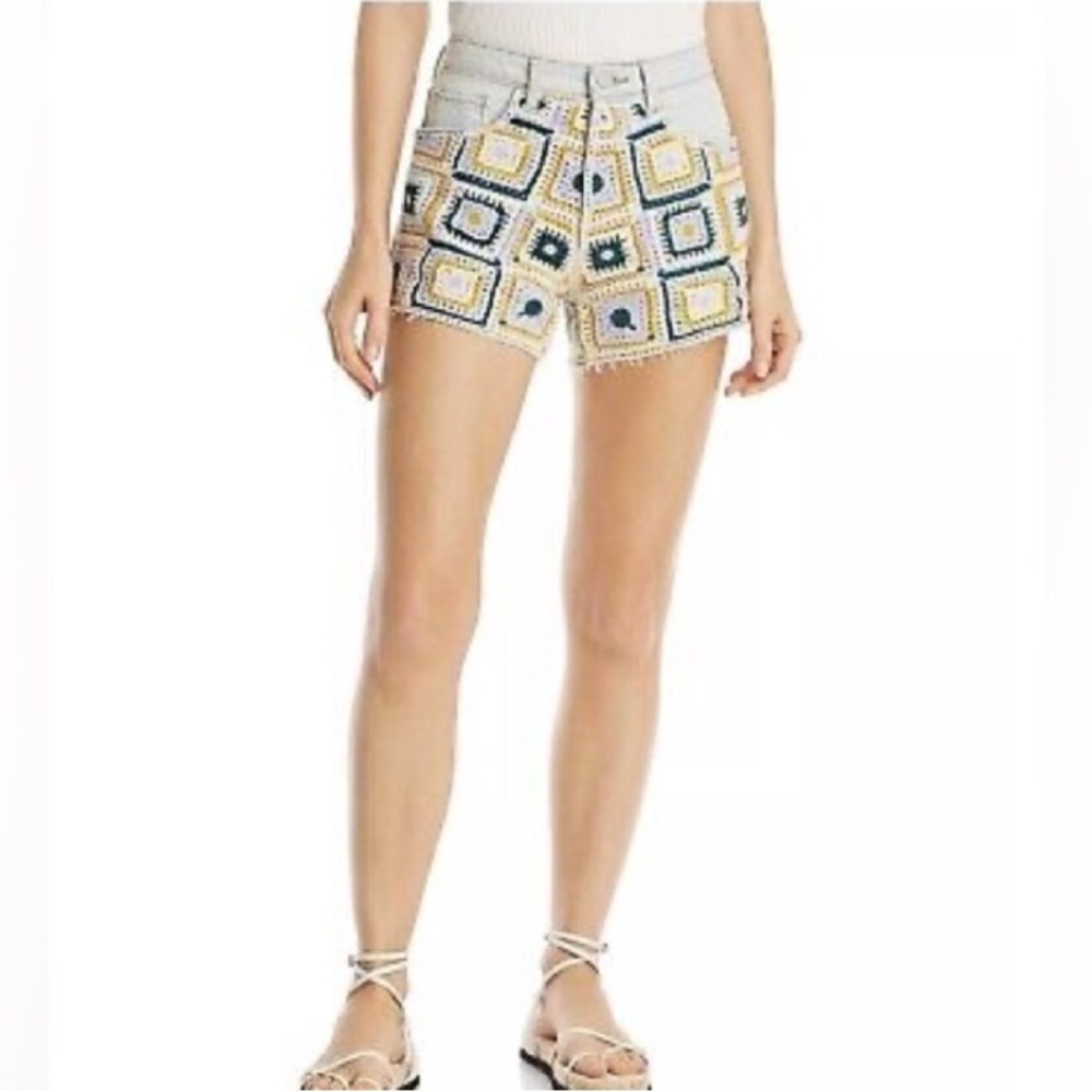 BlankNYC The Barrow Crotchet Shorts